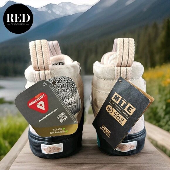 Vans SK8-Hi DR D-Ring MTE-2 Rose Smoke Pink Hiking Boots - Women's Size 8.5 - Picture 5 of 14